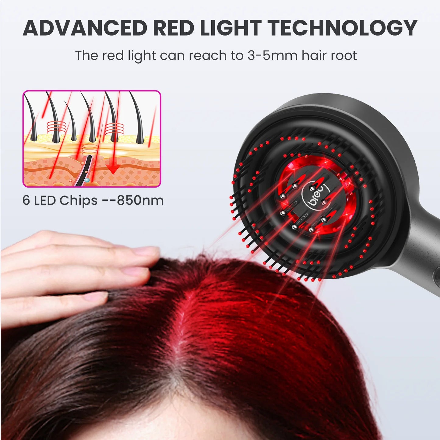 Electric Scalp Massager - Relaxation & Hair Growth Boost